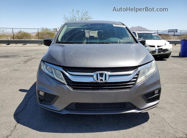 5FNRL6H28JB075913 2018 HONDA ODYSSEY Серый 