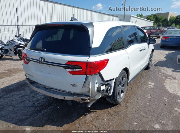 5FNRL6H50MB014084 2021 HONDA ODYSSEY White Rear right