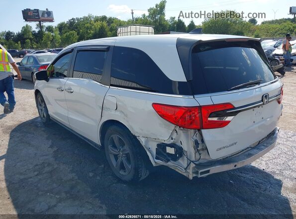 5FNRL6H50MB014084 2021 HONDA ODYSSEY White Rear left