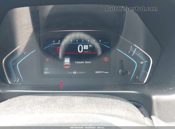 5FNRL6H51MB022260 2021 HONDA ODYSSEY White Widok tylnych siedzeń
