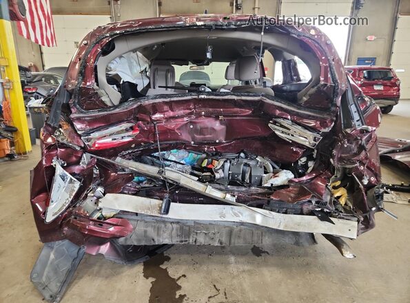 5FNRL6H52JB105563 2018 HONDA ODYSSEY Maroon 