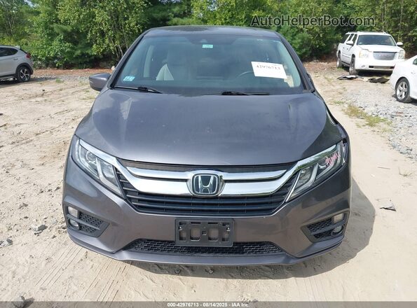 5FNRL6H56LB053552 2020 HONDA ODYSSEY Black Rear interior view