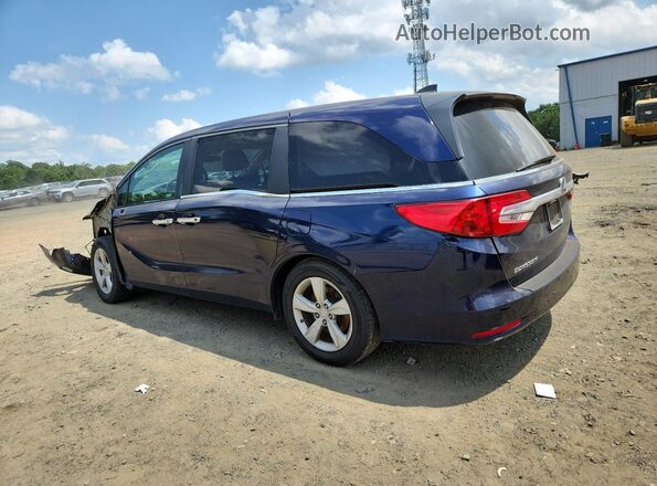 5FNRL6H59LB034672 2020 HONDA ODYSSEY Blue Rear left