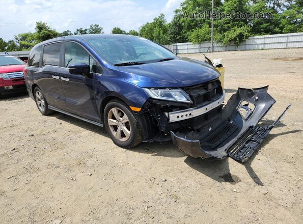 5FNRL6H59LB034672 2020 HONDA ODYSSEY Blue Front right