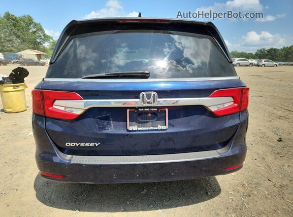 5FNRL6H59LB034672 2020 HONDA ODYSSEY Blue Rear view