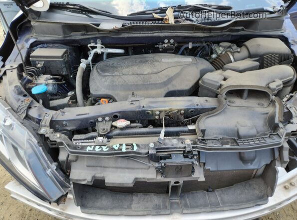 5FNRL6H59LB034672 2020 HONDA ODYSSEY Blue Engine compartment view
