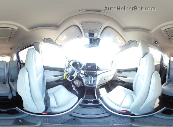 5FNRL6H73JB104326 2018 HONDA ODYSSEY Blue 