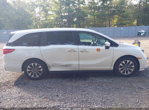 5FNRL6H74MB033125 2021 HONDA ODYSSEY White Սալոնի հետևի տեսք