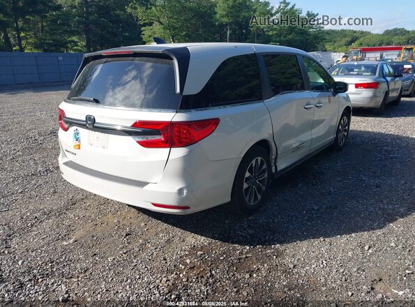 5FNRL6H74MB033125 2021 HONDA ODYSSEY White Հետևի աջ