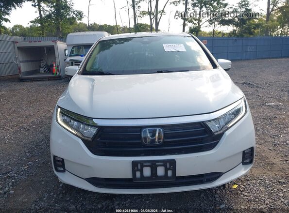 5FNRL6H74MB033125 2021 HONDA ODYSSEY White Սարքավորումների վահանակի տեսք