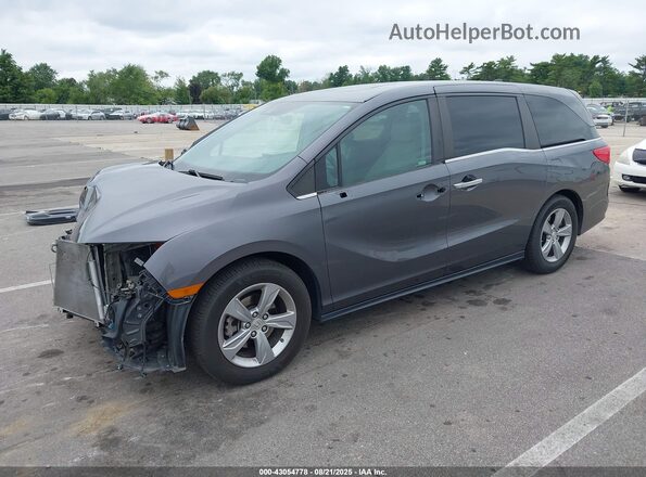 5FNRL6H75JB079316 2018 HONDA ODYSSEY Gray 