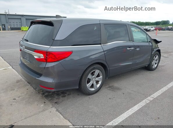 5FNRL6H75JB079316 2018 HONDA ODYSSEY Gray 