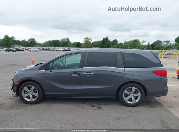 5FNRL6H75JB079316 2018 HONDA ODYSSEY Gray 