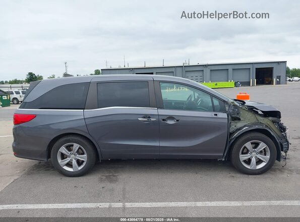 5FNRL6H75JB079316 2018 HONDA ODYSSEY Gray 