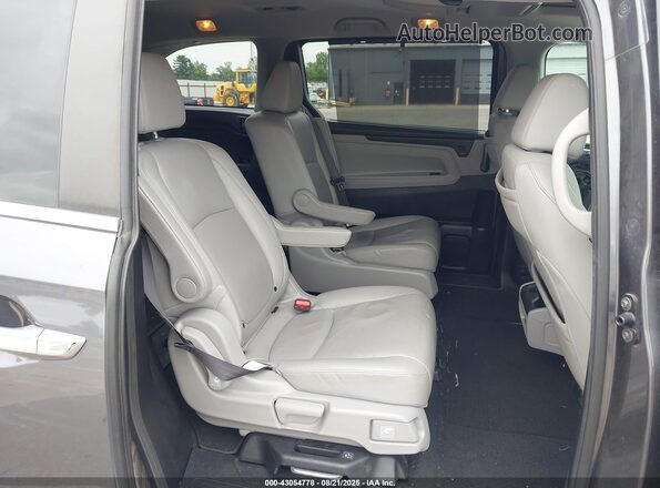 5FNRL6H75JB079316 2018 HONDA ODYSSEY Gray 