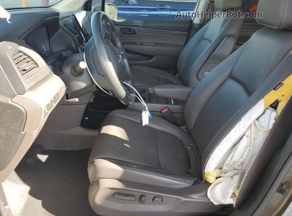 5FNRL6H76NB008311 2022 HONDA ODYSSEY Tan Вид салону спереду