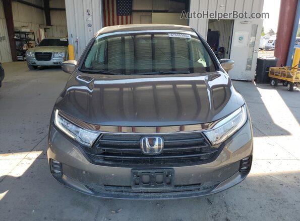 5FNRL6H76NB008311 2022 HONDA ODYSSEY Tan Вид спереду