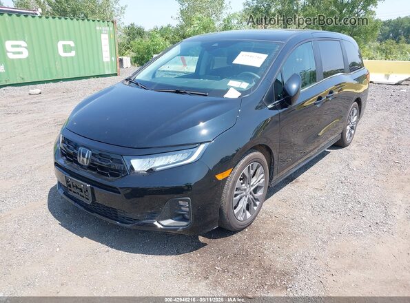 5FNRL6H81SB044993 2025 HONDA ODYSSEY Black Przód lewy