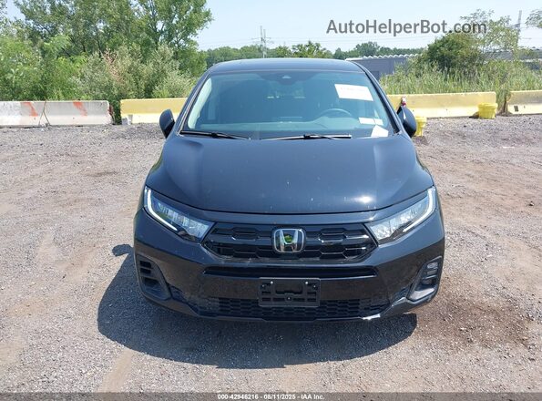 5FNRL6H81SB044993 2025 HONDA ODYSSEY Black Widok zestawu wskaźników