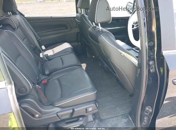 5FNRL6H81SB044993 2025 HONDA ODYSSEY Black Widok naklejki z numerem VIN