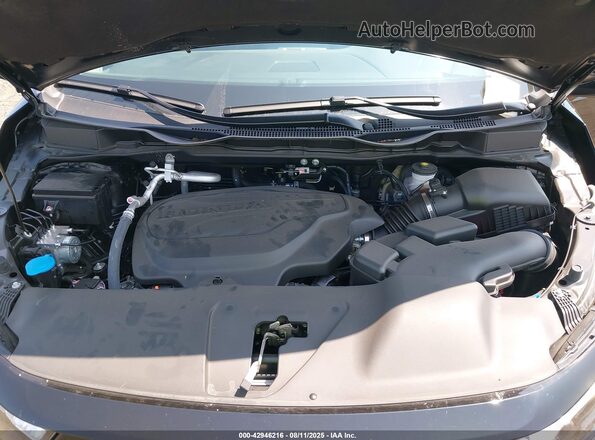 5FNRL6H81SB044993 2025 HONDA ODYSSEY Black Widok z tyłu