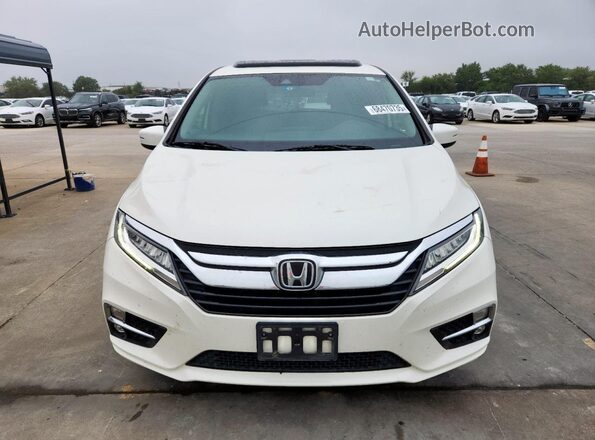 5FNRL6H85JB048995 2018 HONDA ODYSSEY White 