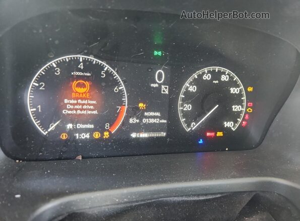 5FNRL6H86SB053463 2025 HONDA ODYSSEY Blue Սարքավորումների վահանակի տեսք