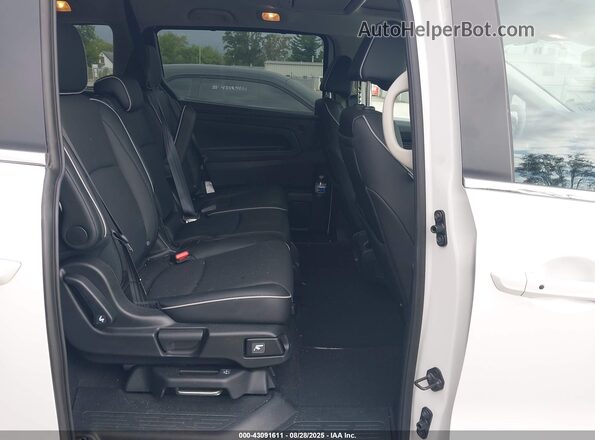5FNRL6H87SB052953 2025 HONDA ODYSSEY White VIN կոդի պիտակի տեսք