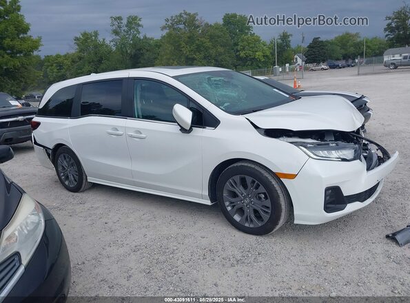 5FNRL6H87SB052953 2025 HONDA ODYSSEY White Սալոնի 360 աստիճան տեսք
