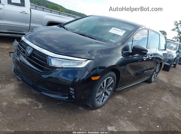 5FNRL6H89MB035803 2021 HONDA ODYSSEY Черный Передняя левая четверть