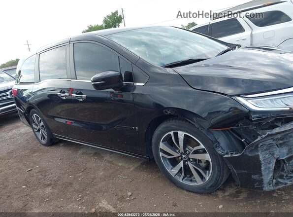 5FNRL6H89MB035803 2021 HONDA ODYSSEY Черный Вид задней части салона