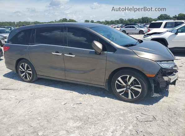 5FNRL6H92JB059140 2018 HONDA ODYSSEY Brown 