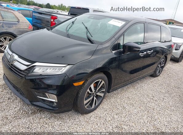 5FNRL6H94JB013292 2018 HONDA ODYSSEY Gray 