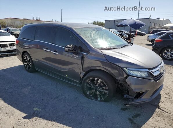 5FNRL6H97JB020592 2018 HONDA ODYSSEY Gray 