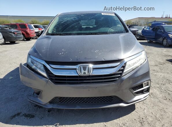 5FNRL6H97JB020592 2018 HONDA ODYSSEY Gray 