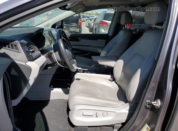 5FNRL6H97JB020592 2018 HONDA ODYSSEY Gray 