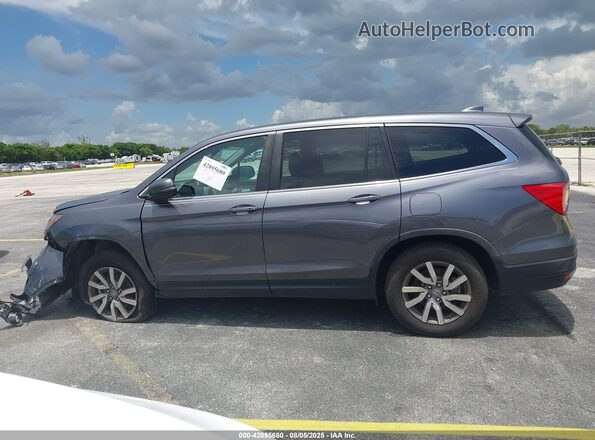 5FNYF5H56MB025166 2021 HONDA PILOT Gray 