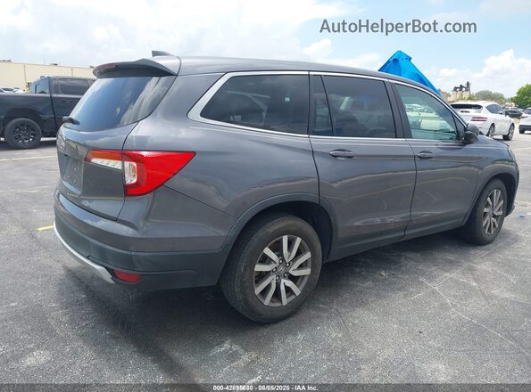 5FNYF5H56MB025166 2021 HONDA PILOT Gray უკანა მარჯვენა