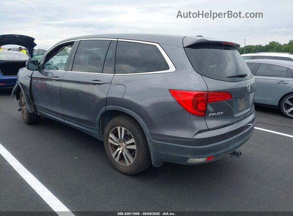 5FNYF5H59JB013444 2018 HONDA PILOT Gray 