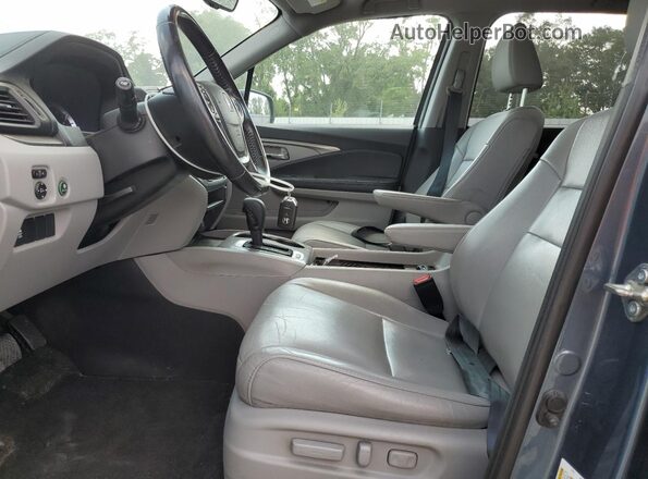 5FNYF5H59JB018711 2018 HONDA PILOT Синий 