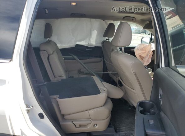 5FNYF5H79JB007306 2018 HONDA PILOT White 