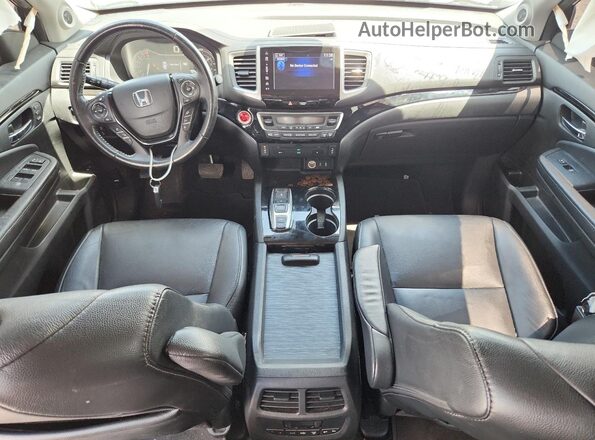 5FNYF5H99JB012779 2018 HONDA PILOT Gray 