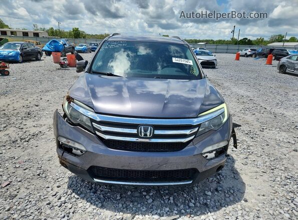 5FNYF5H99JB012779 2018 HONDA PILOT Gray 