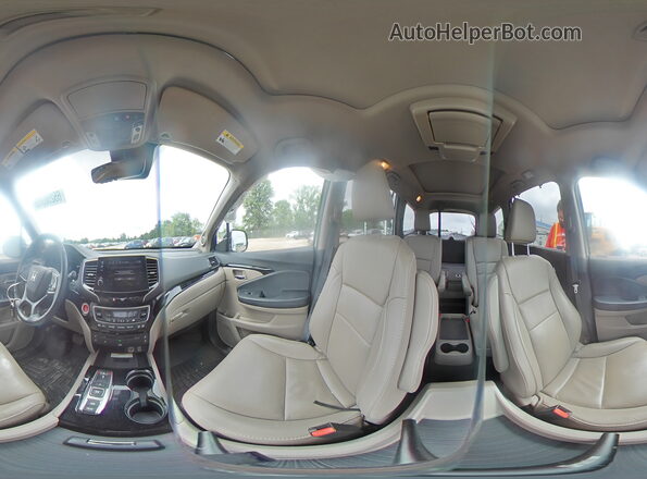 5FNYF6H04MB039142 2021 HONDA PILOT White Սալոնի 360 աստիճան տեսք