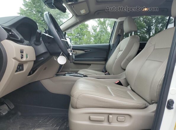 5FNYF6H04MB039142 2021 HONDA PILOT White Սալոնի դիմացի տեսք
