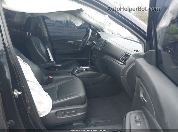 5FNYF6H20MB012053 2021 HONDA PILOT Black Вид салону спереду