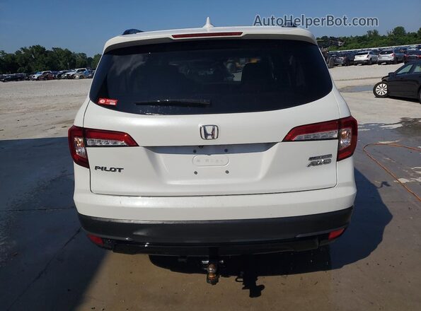 5FNYF6H20MB085259 2021 HONDA PILOT White Հետևի տեսք