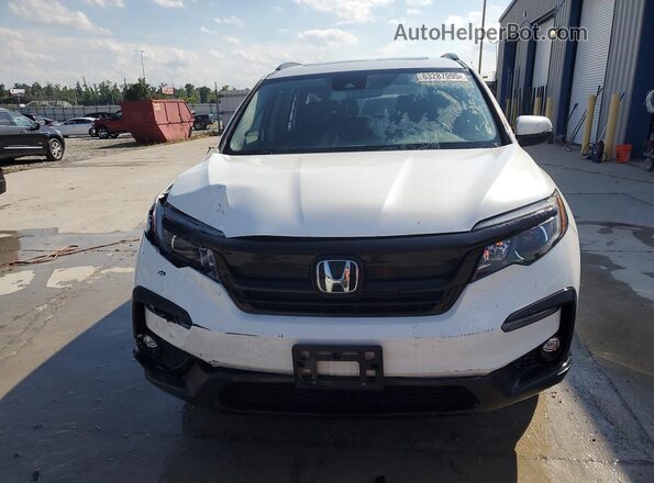 5FNYF6H20MB085259 2021 HONDA PILOT White Դիմացի տեսք