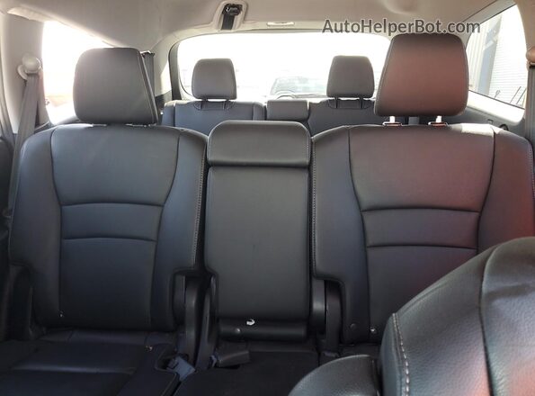 5FNYF6H20MB085259 2021 HONDA PILOT White Հետևի նստատեղերի տեսք