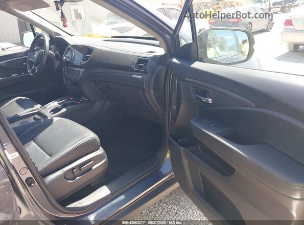 5FNYF6H26MB100959 2021 HONDA PILOT Gray Vista interior delantera